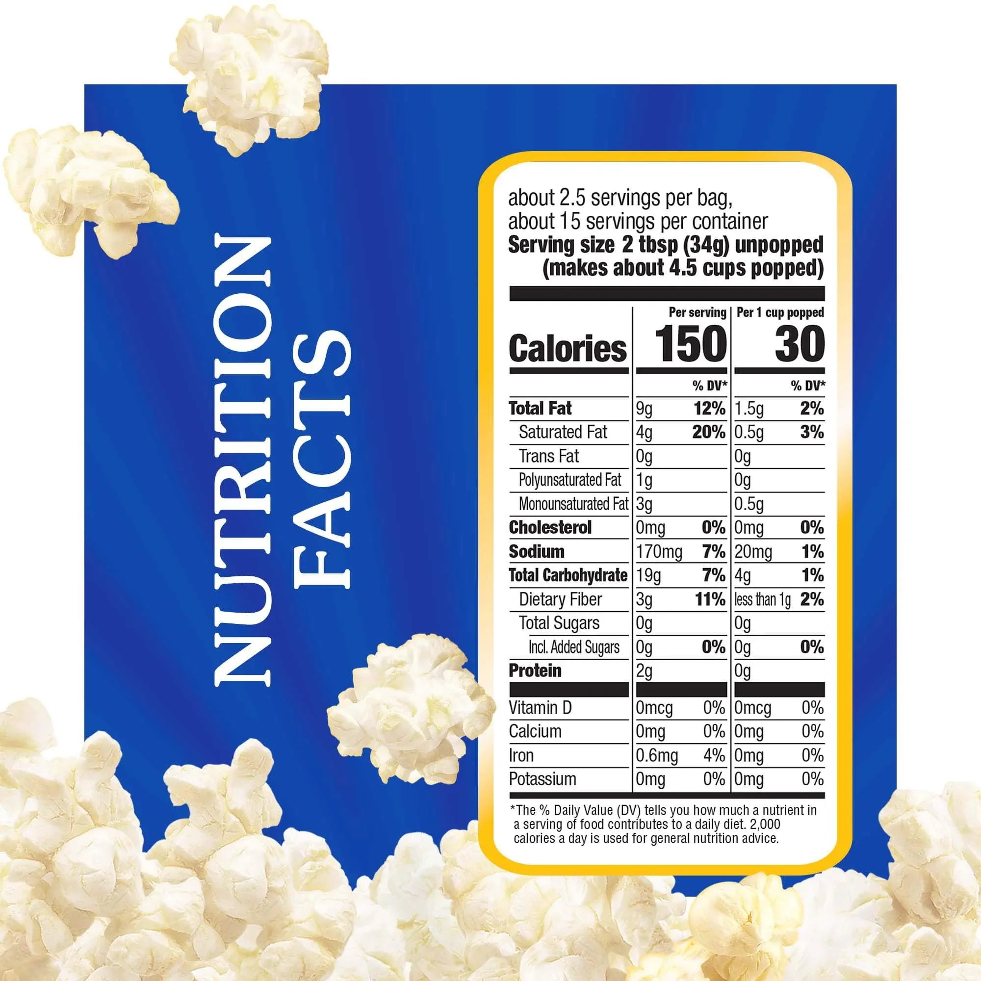 Act II Kettle Corn Microwave Popcorn, 2.75 oz., 6-Count