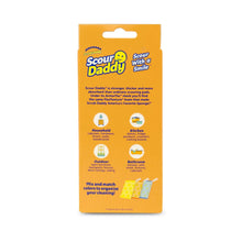 Scrub Daddy Scour Daddy non-scratch scour pad with smile, orange hanging card package