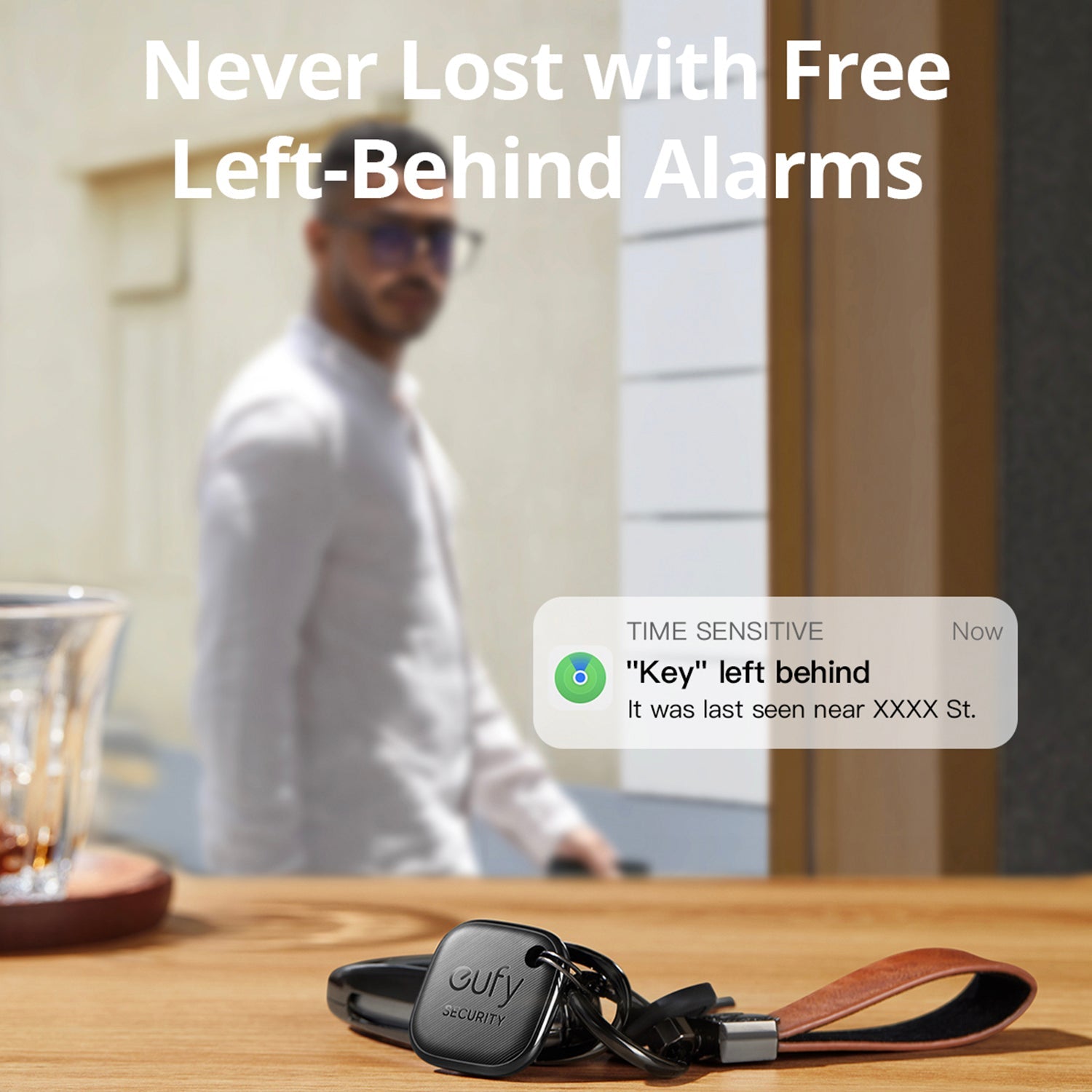 eufy SmartTrack Link, 2-Pack, iOS Only, E87B0011-4, Black, New