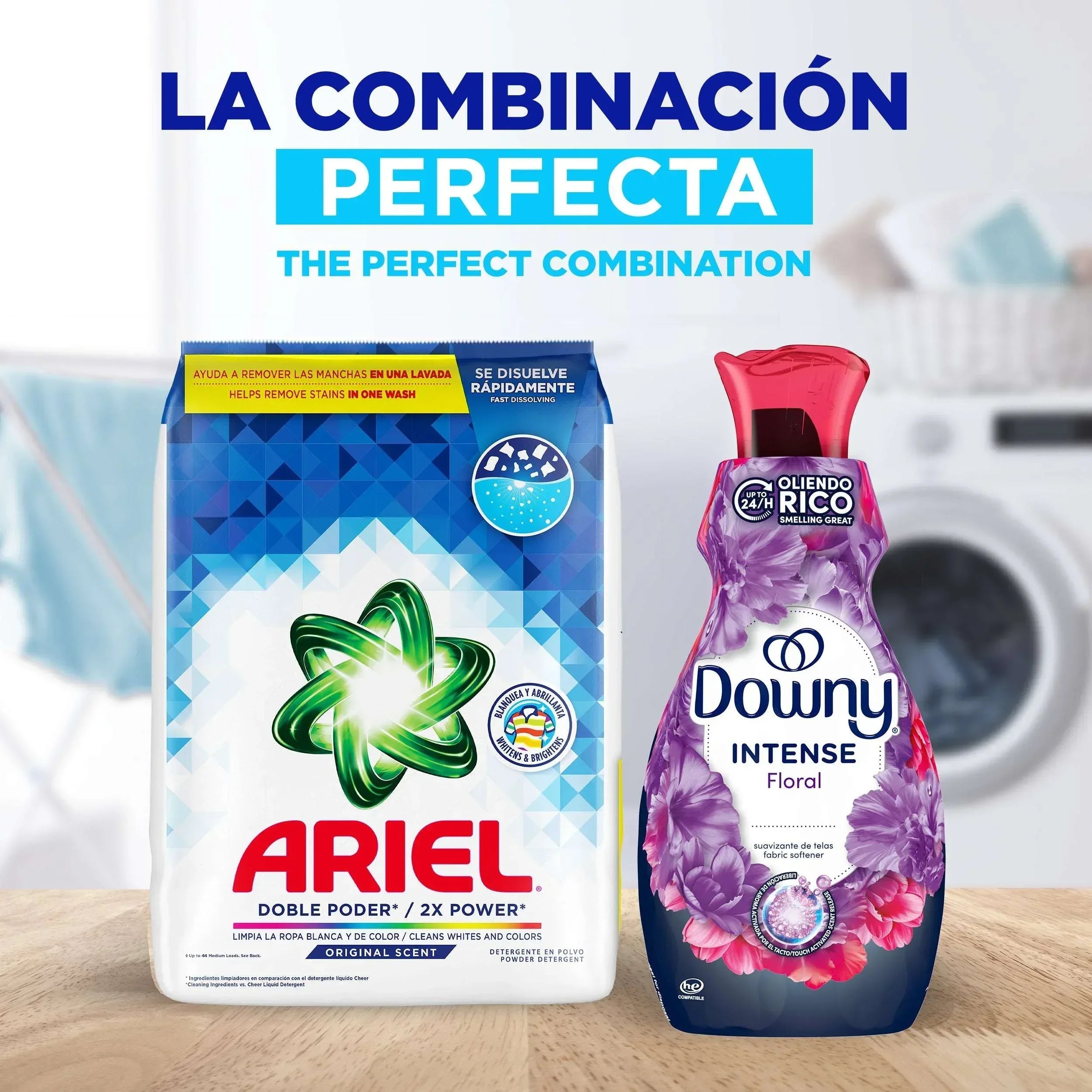 Ariel Powder Laundry Detergent, Original Scent, 3.6 kg, 80 Loads