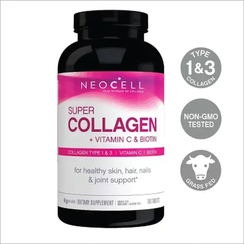 Neocell Super Collagen + Vitamin C & Biotin Tablets (360 Ct.)
