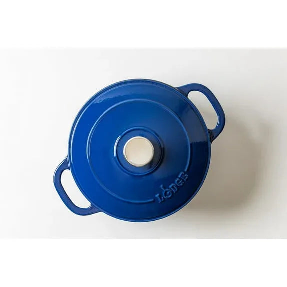 Lodge Cast Iron 5.5qt Indigo Enameled Dutch Oven