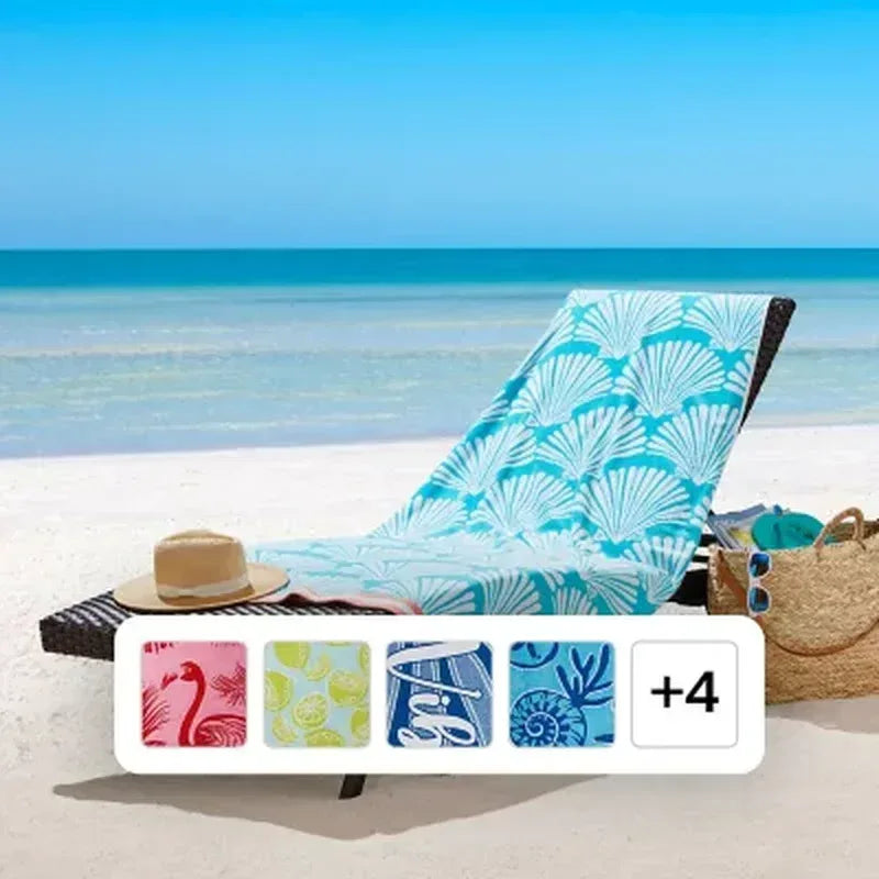 Member's Mark Set of 2 Oversized Beach Towels, 40" X 72", Assorted Designs