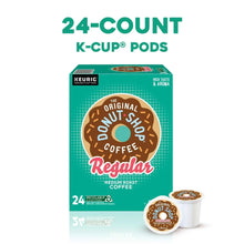 Teal Keurig coffee pods box, 24-count K-Cup pods with cup and lid