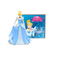 Cinderella character figurine with blue Disney Princess card