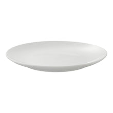 White glazed shallow bowl with smooth wide rim