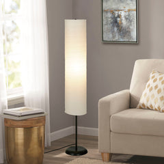 Mainstays Bohemian Collapsible Floor Lamp, with Ricepaper Ivory Shade