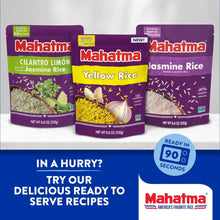 Mahatma rice bag multipack: Yellow, Jasmine, Cilantro Limón