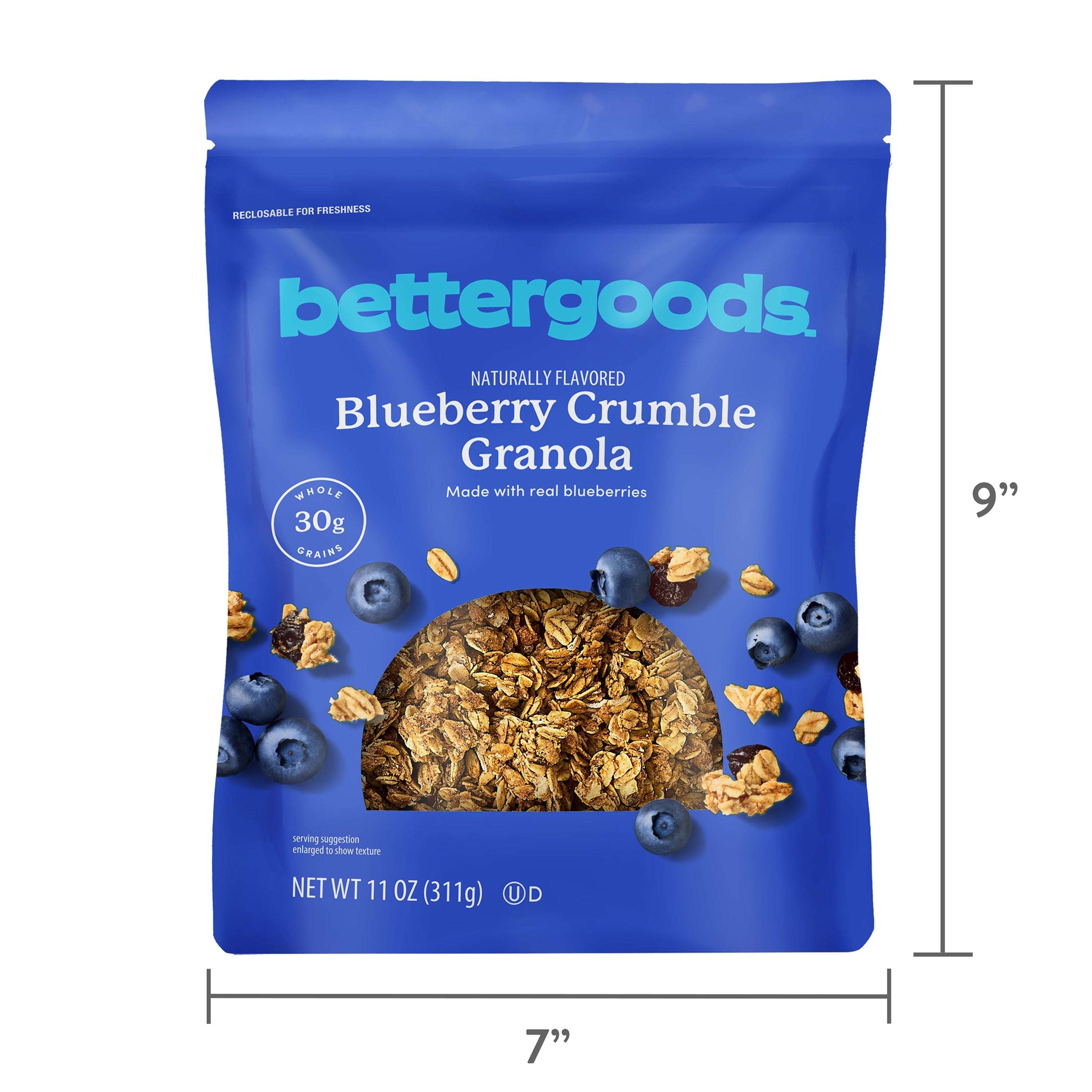 bettergoods Blueberry Crumble Granola, 11 oz