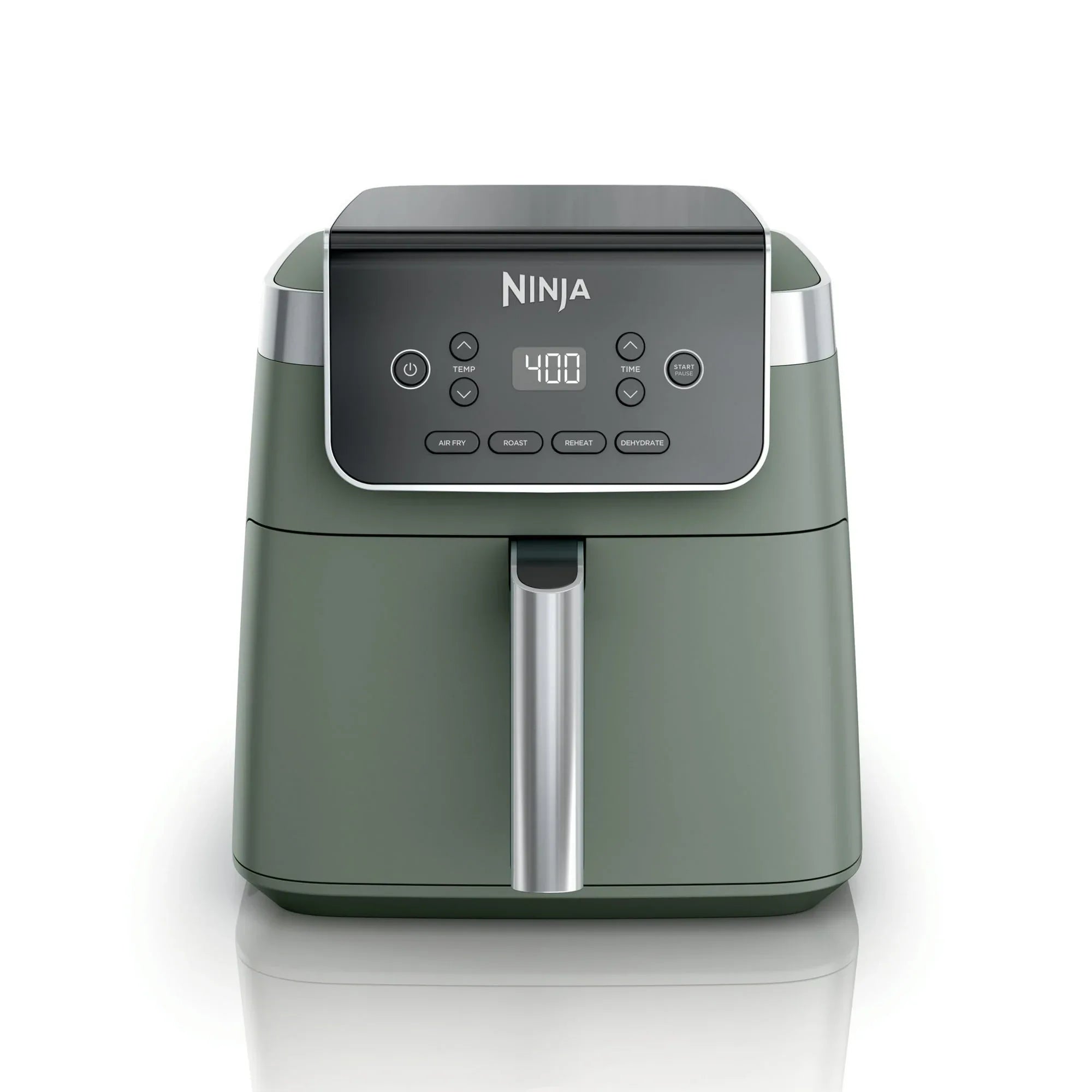 Ninja Pro 4-in-1 Air Fryer, XL 6.5-Qt Basket, 4 Functions, Air Crisp Technology, Non-stick, Crisper Plate, AF180WMSG Sage - USA MEGA SHOP
