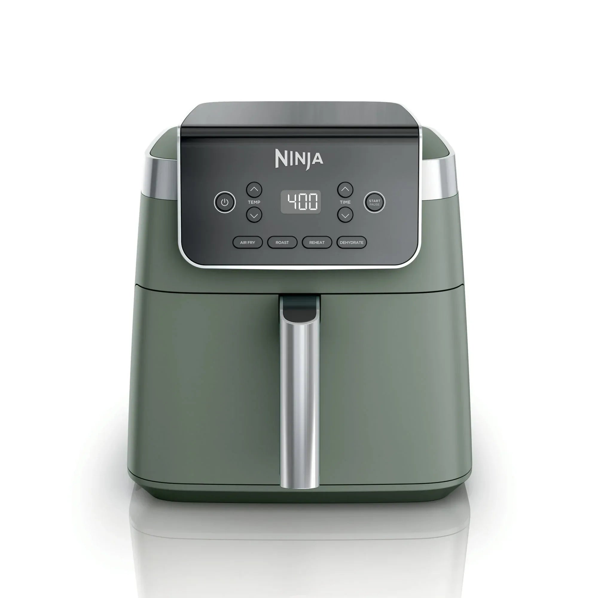 Ninja Pro 4-in-1 Air Fryer, XL 6.5-Qt Basket, 4 Functions, Air Crisp Technology, Non-stick, Crisper Plate, AF180WMSG Sage