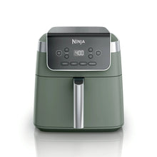Sage air fryer with digital control panel and centered basket handle.