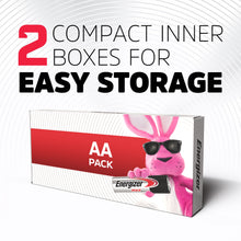 Energizer MAX AA pack box showing compact inner boxes for storage