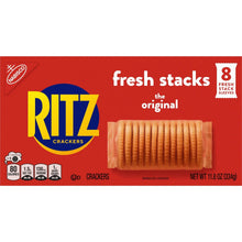 RITZ Fresh Stacks original crackers sleeve, 8 fresh stacks