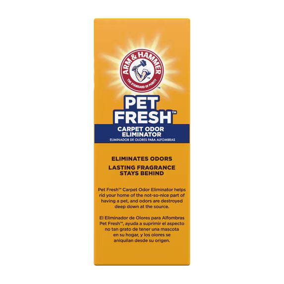 ARM & HAMMER Pet Fresh Odor Eliminating Deodorizing Carpet Powder, Pet Fresh, 30 oz