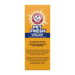 ARM & HAMMER Pet Fresh Odor Eliminating Deodorizing Carpet Powder, Pet Fresh, 30 oz