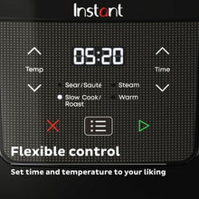 Digital control panel for multi-cooker with display, time and temperature indicators