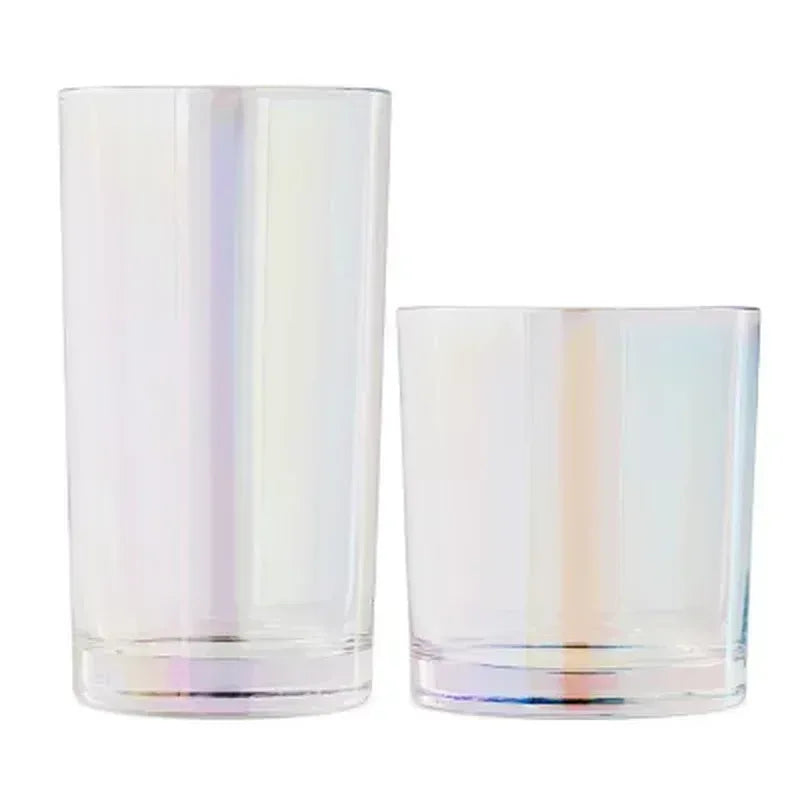 Member'S Mark 16-Piece Crystal Drinkware Set (Assorted Colors)