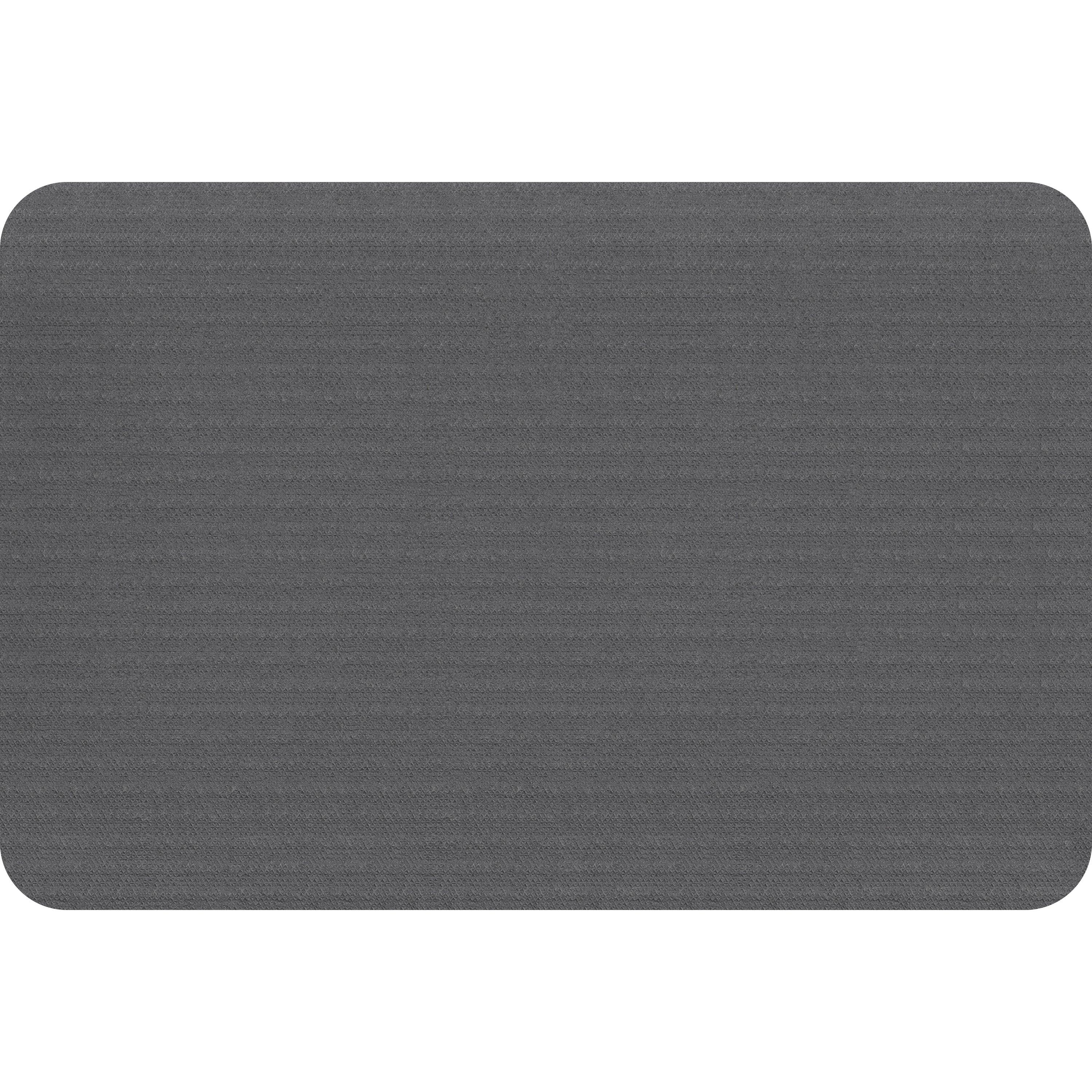 Mainstays Tri-Rib Doormat, 20" x 30", Charcoal