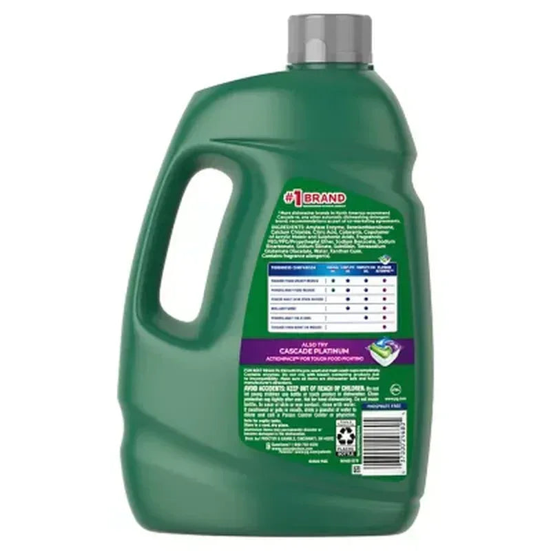 Cascade Complete Gel + Oxi Dishwasher Detergent (125 Fl. Oz.)