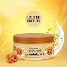 Bodycology caramel indulgence exfoliating sugar scrub jar, limited edition