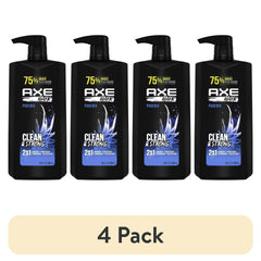 (4 pack) Axe Phoenix Moisturizing 2-in-1 Shampoo and Conditioner, Crushed Mint and Rosemary, 28 fl oz