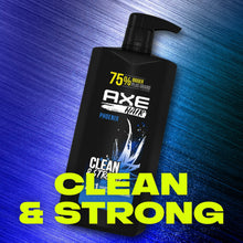 AXE Phoenix 2-in-1 bottle with 75% label and Clean & Strong wording