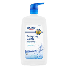 Everyday Clean dandruff shampoo bottle, blue pump, 28.2 fl oz