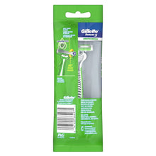 Gillette Sensor3 disposable razor 4-pack, green