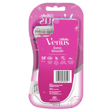 Gillette Venus Extra Smooth disposable women's razors blister pack, 2 count