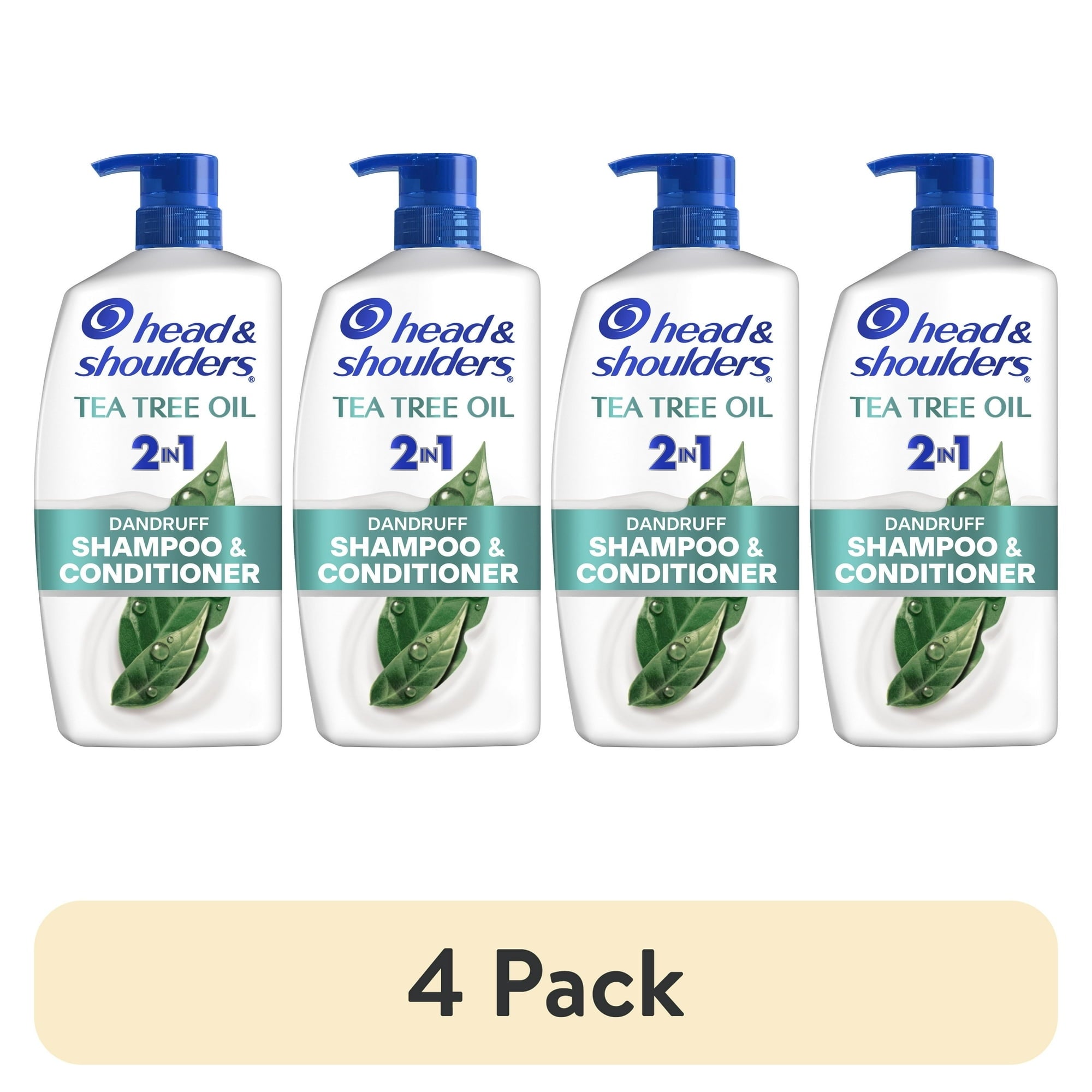Head and Shoulders 2 in 1 Dandruff Shampoo and Conditioner, Tea Tree Oil, 28.2 fl oz