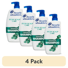 Dandruff shampoo 4-pack with Head & Shoulders Itchy Scalp Care bottles
