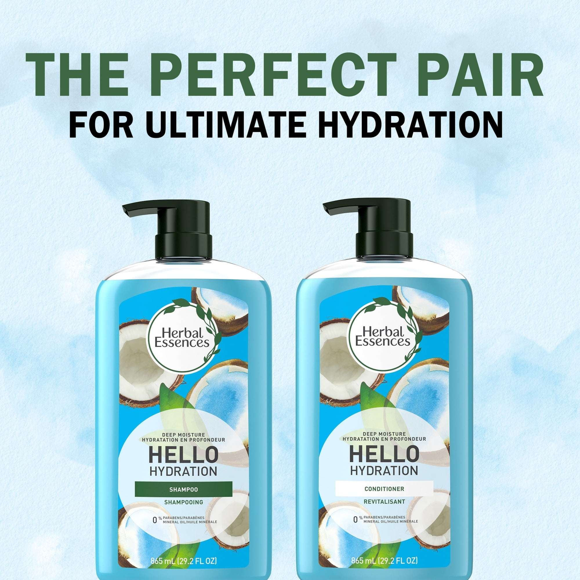 Herbal Essences Hello Hydration Daily Shampoo with Coconut, Deep Moisture, 29.2 fl oz