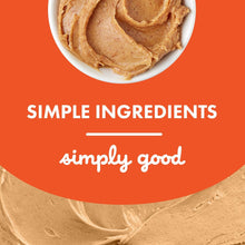Dog treat packaging panel showing simple ingredients and biscuit pieces