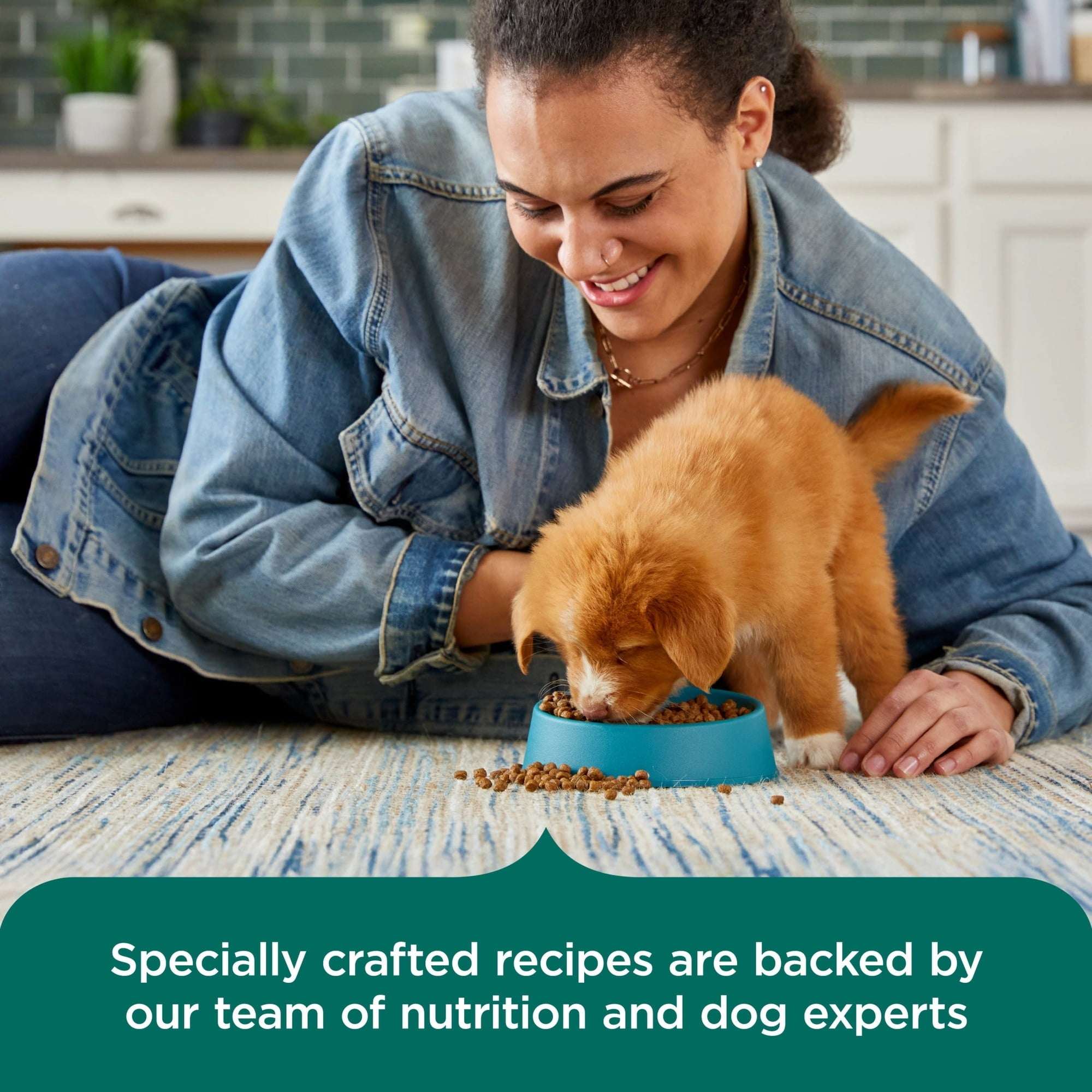 Rachael Ray Nutrish Dry Dog Food Puppy, Real Chicken & Brown Rice Recipe, 5 lb.