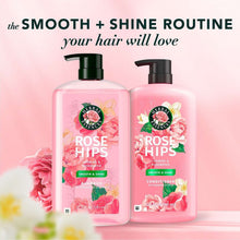 Herbal Essences Rose Hips smooth + shine routine dual pack, two pump bottles