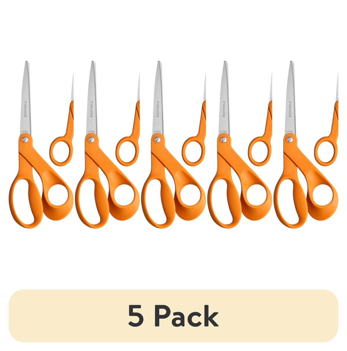 Fiskars Crafting Scissors 2-Piece Set: 8-inch and 5-inch Microtip Scissors