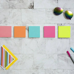 Post-it Notes, 3” x 3”, Assorted Bright Colors, 100 Sheets, 24 Pads