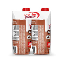 Premier Protein Coffeehouse caramel macchiato 2-pack side cartons