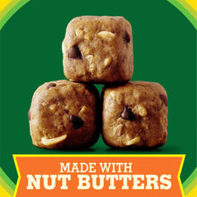 Protein granola balls, three peanut butter and chocolate chip bites