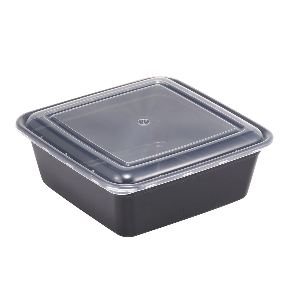 Mainstays 8 Cup Tall Square Meal Prep Food Storage Container, 5 Pack - USA MEGA SHOP