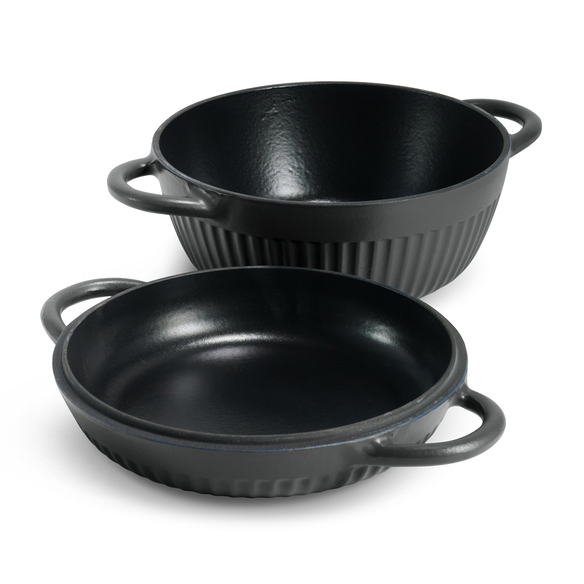 Tramontina 4 QT Enameled Cast Iron Dutch Oven for Bread Baking – Multipurpose Bread Oven, Black