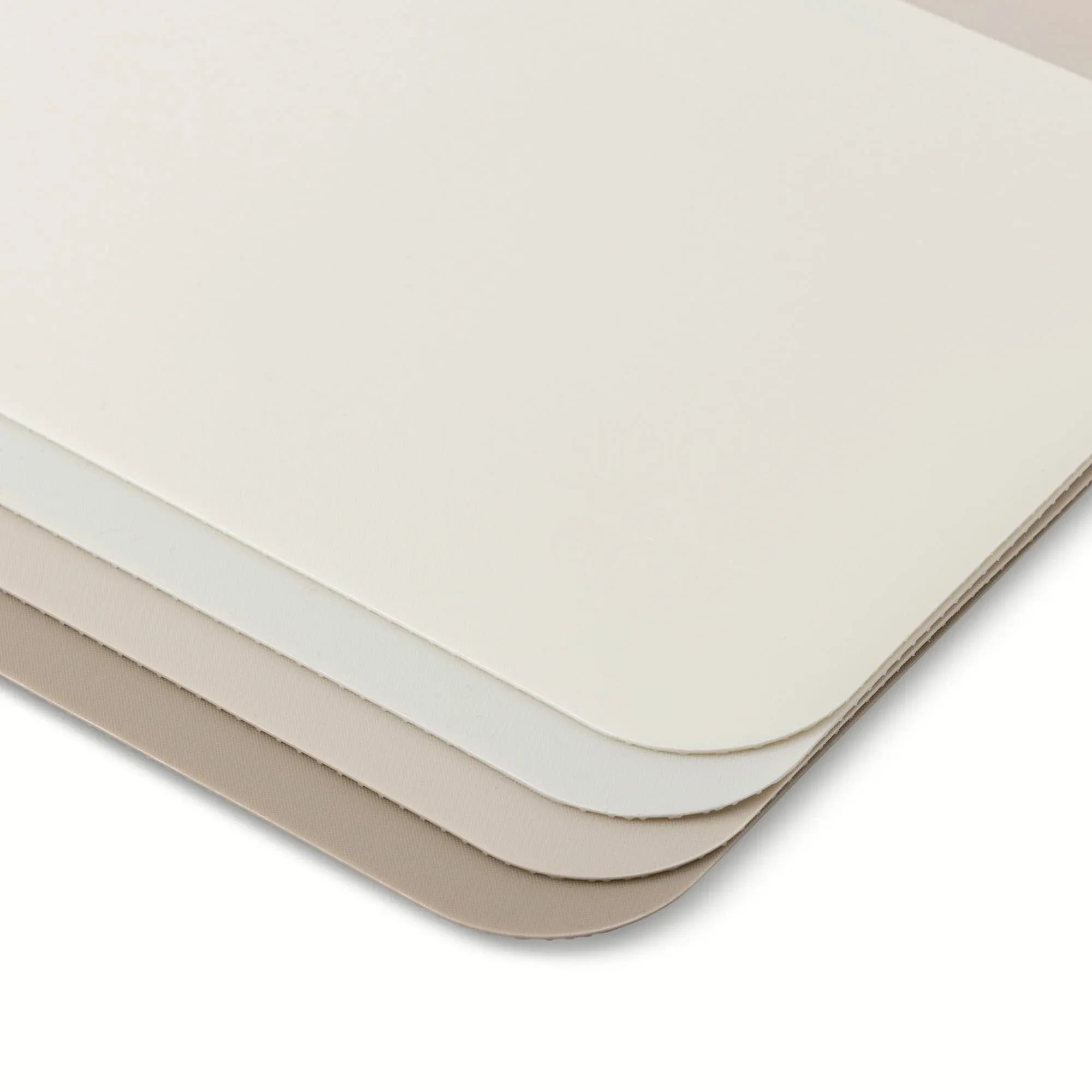 Thyme & Table 4-Piece Poly Cutting Mats SM 7.5"x11.4", MD 9.8"x13.4" - Cream - USA MEGA SHOP