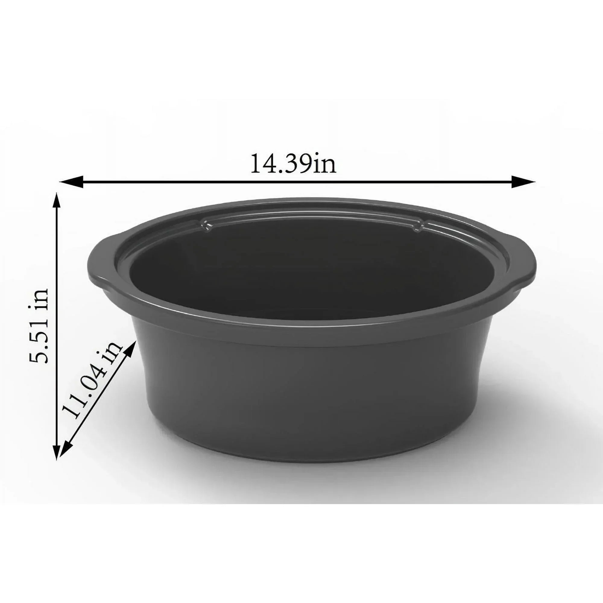 Mainstays 6 Qt Manual Slow Cooker, Stainless Steel