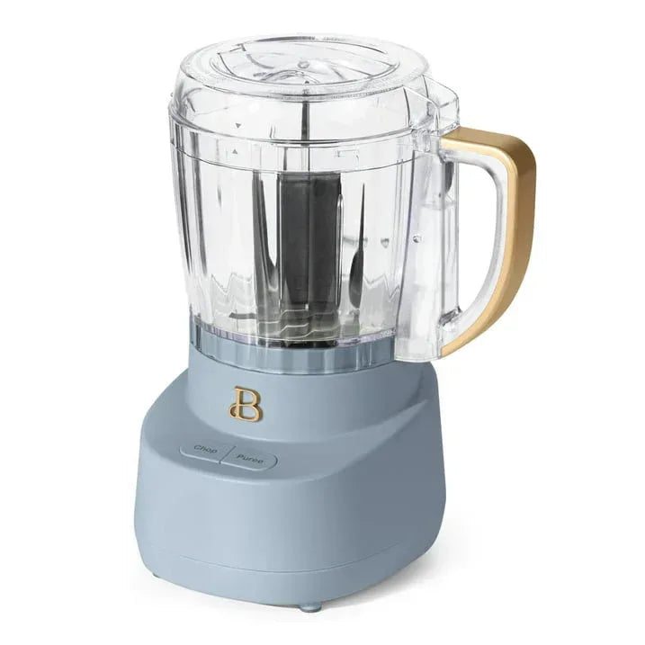 Beautiful 3-Cup Food Chopper, White Icing by Drew Barrymore