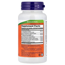 Kidney Cleanse supplement bottle back label with botanical ingredients list
