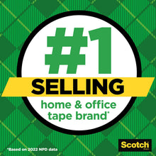 Scotch Magic Tape brand graphic with a #1 home and office tape claim.