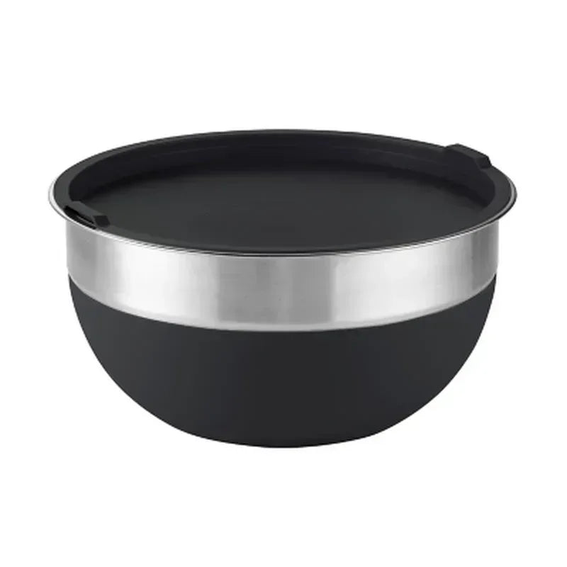 Tramontina 10-Piece Stainless Steel Mixing Bowls, Covers & Graters Included (Assorted Colors)