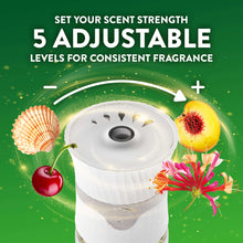 Air Wick plug-in scented oil refill warmer with adjustable dial top