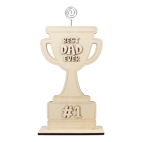 DIY Trophy Arts and Crafts Kit, 5 Pieces, Father's Day by Way To Celebrate